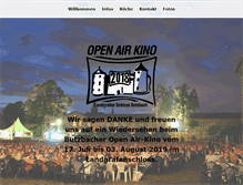 Tablet Screenshot of openairkino.info